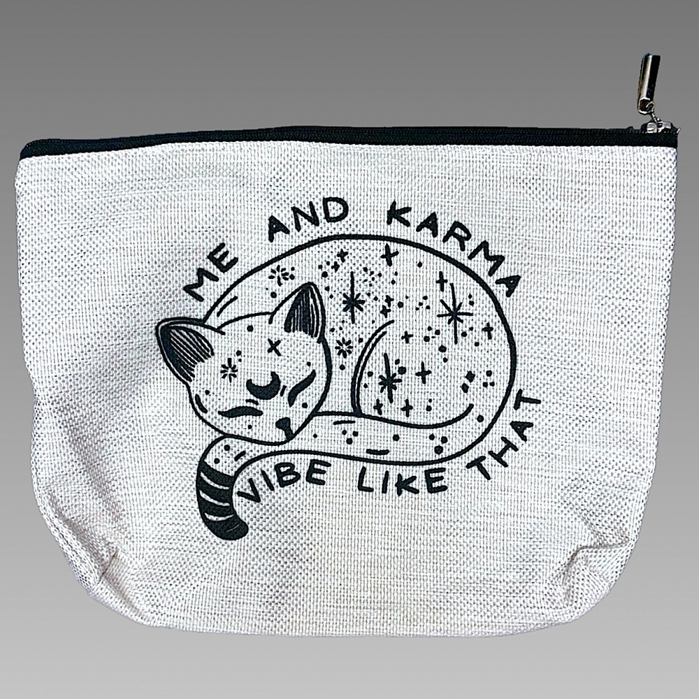 *NWT* TS Midnights/Karma canvas cosmetic bag